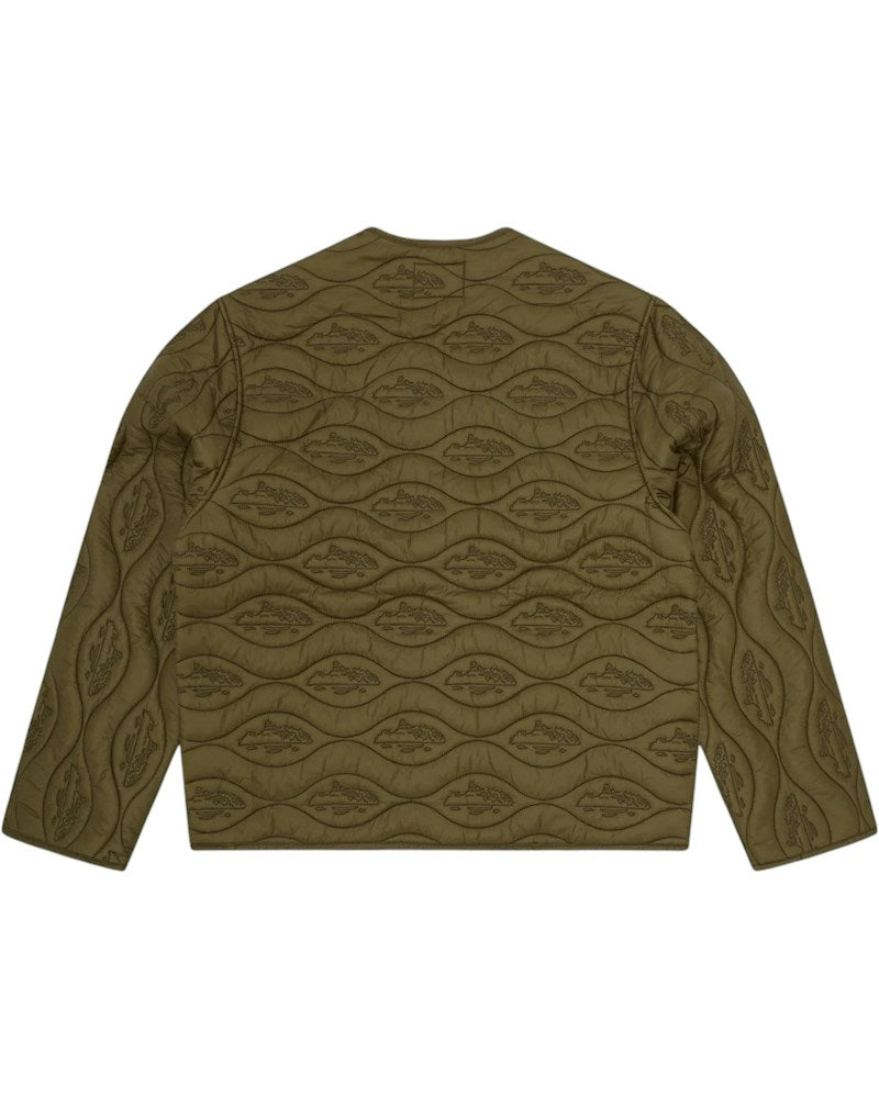 Corteiz Guerillaz Parka Liner - Olive