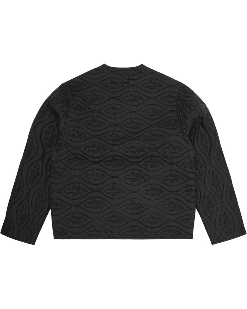 Corteiz Guerillaz Parka Liner - Triple Black