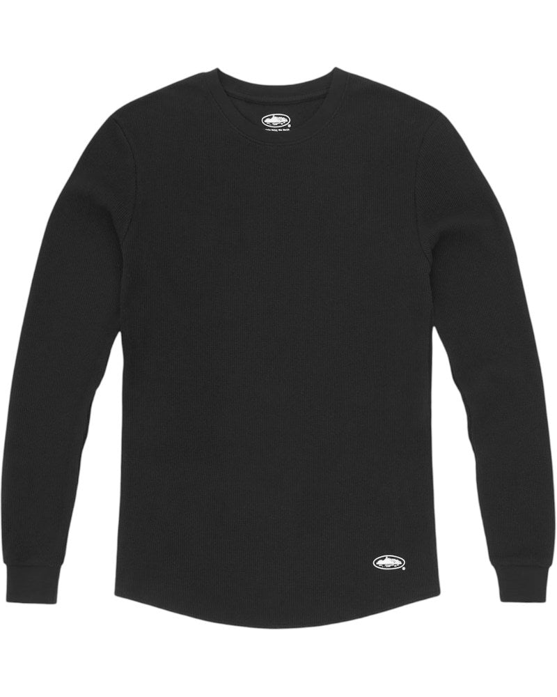 Corteiz Guerillaz Thermal LS Tee - Black