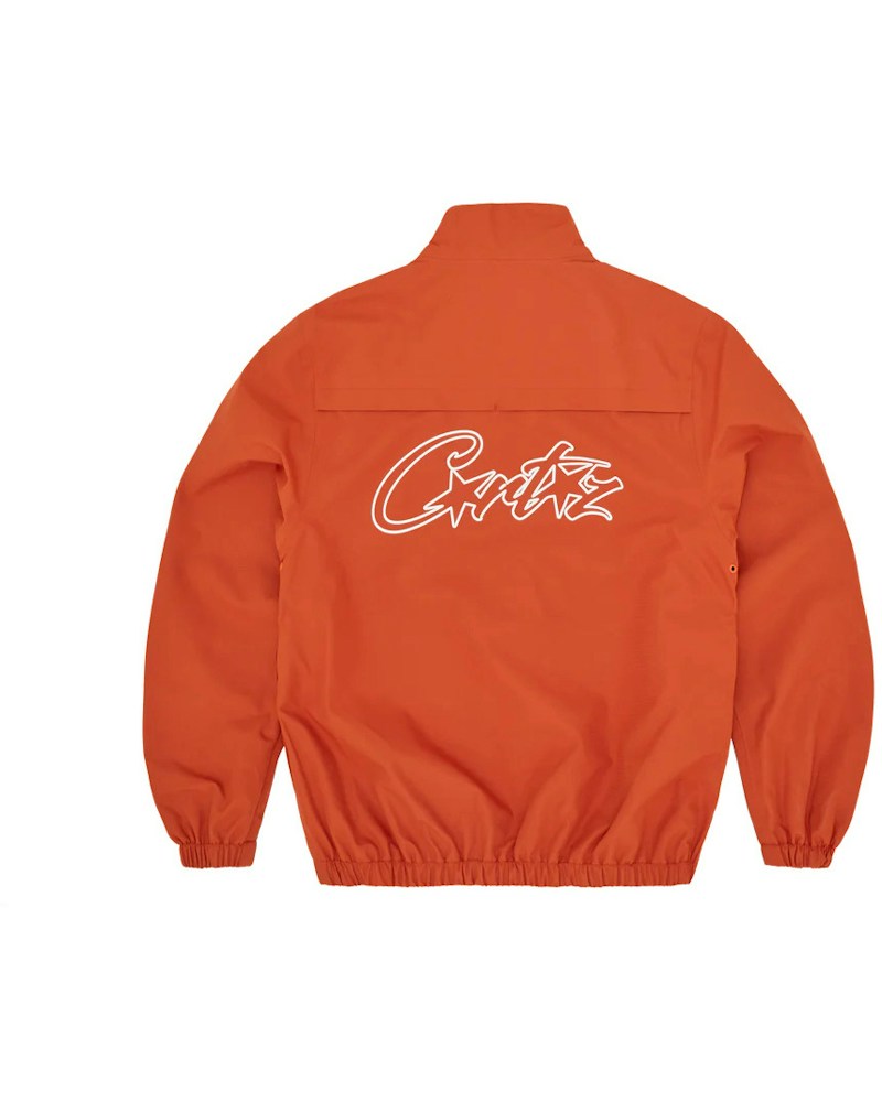 Corteiz Gutta Waterproof Jacket - Burnt Orange