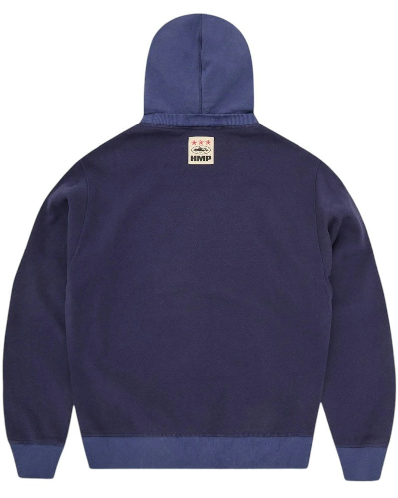 Corteiz HMP Contrast Hoodie - Navy