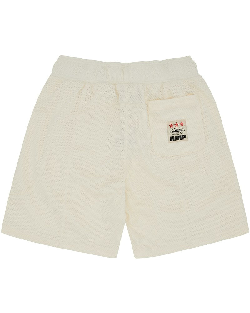 Corteiz HMP Mesh Panel Shorts - Cream