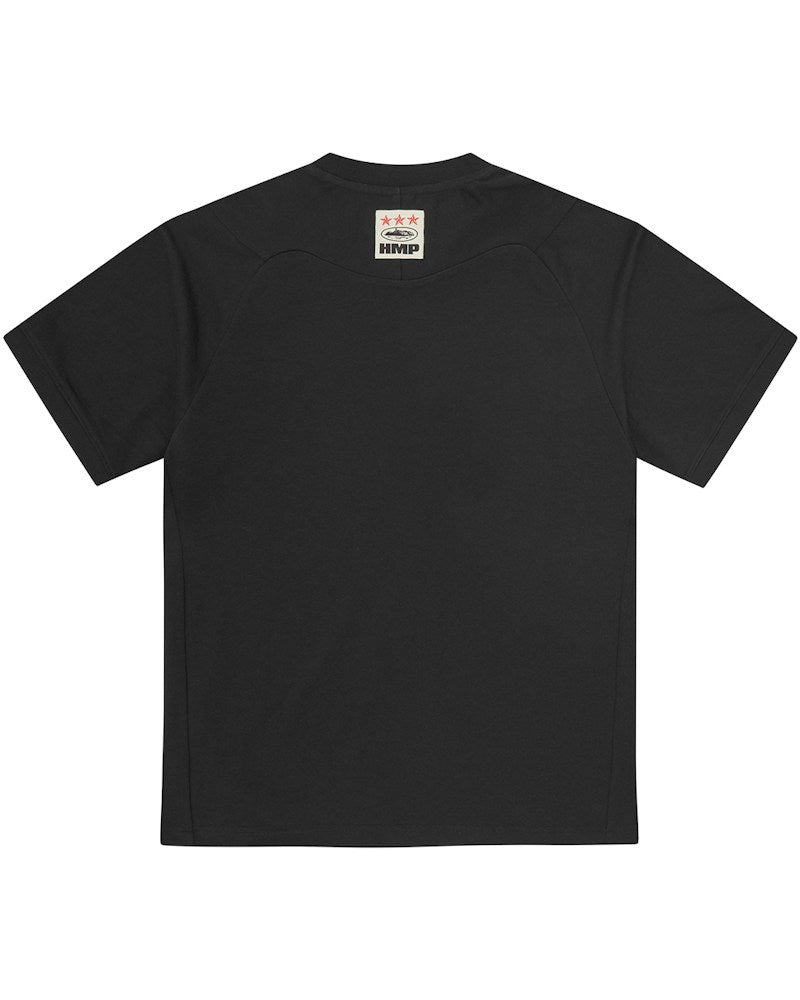 Corteiz HMP Panel Mock Tee - Black