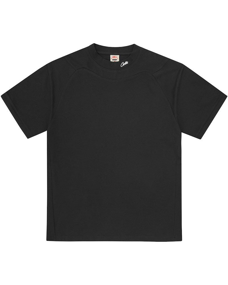 Corteiz HMP Panel Mock Tee - Black