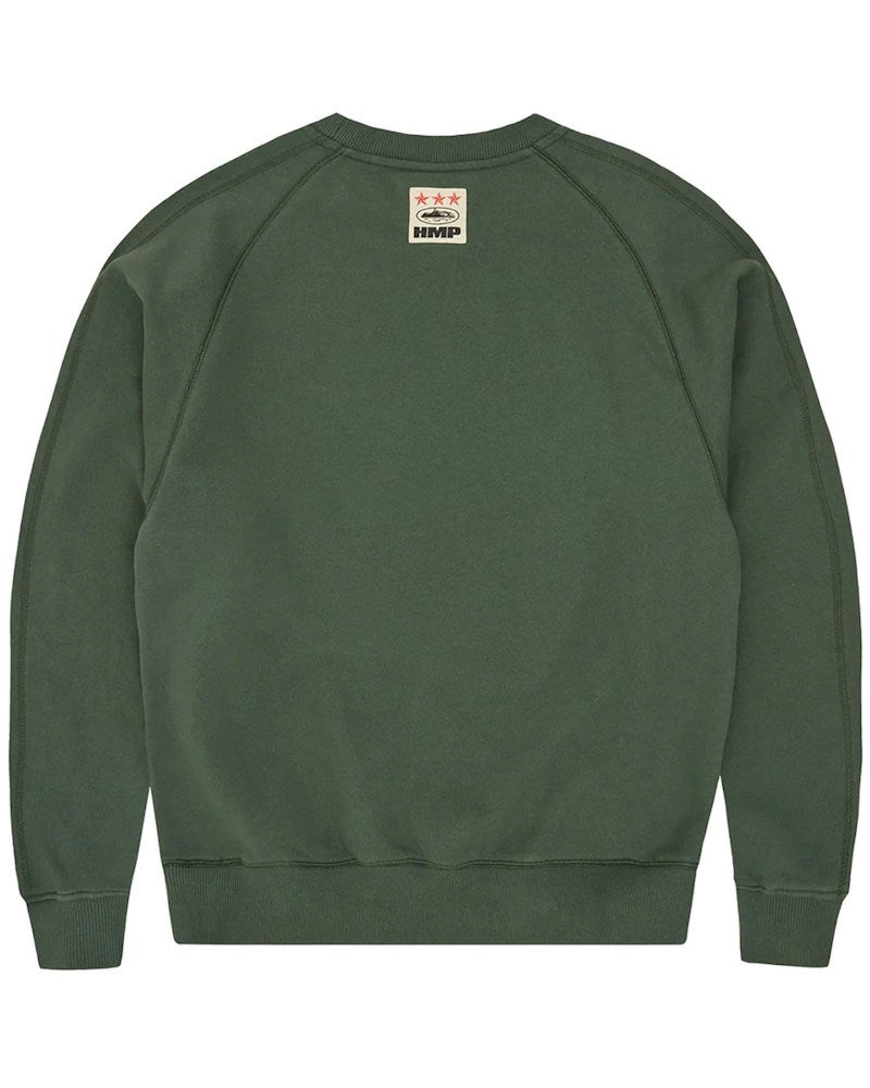 Corteiz HMP V2 Sweatshirt - Forest Green