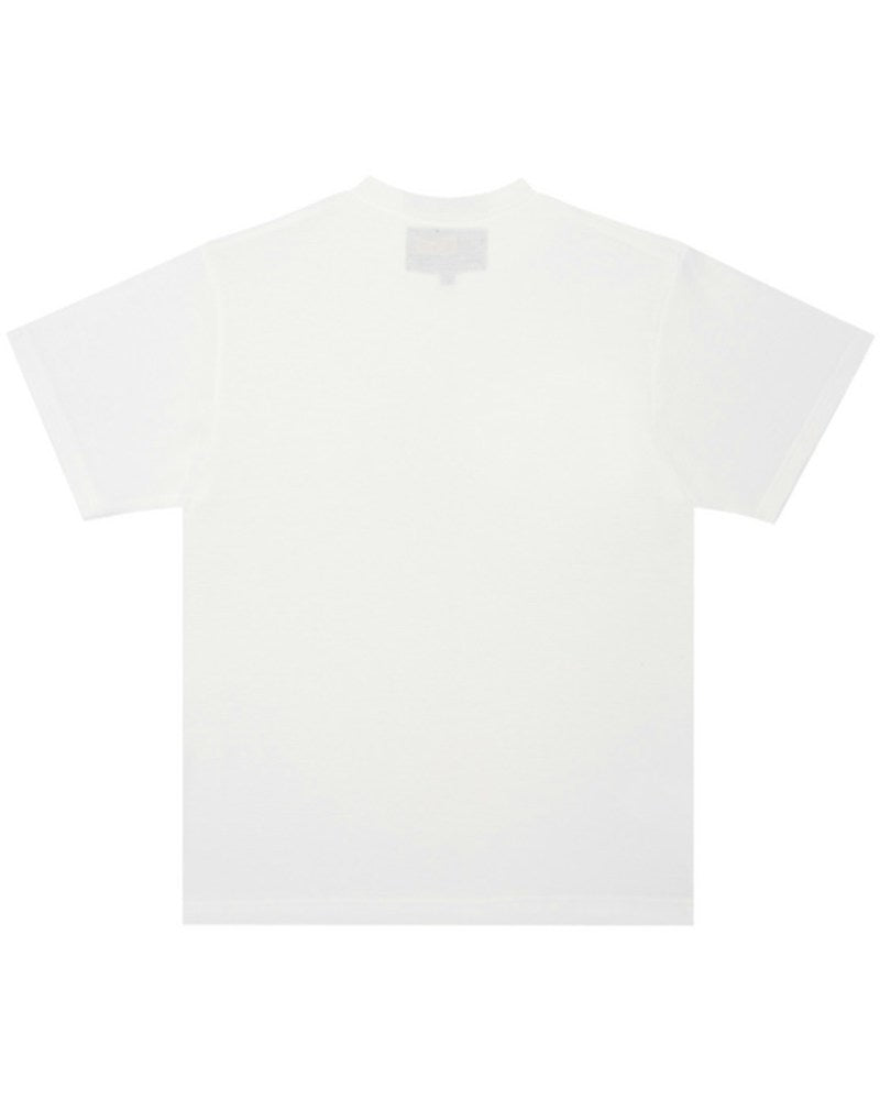 Corteiz Insignia Waffle T-shirt - White & Grey