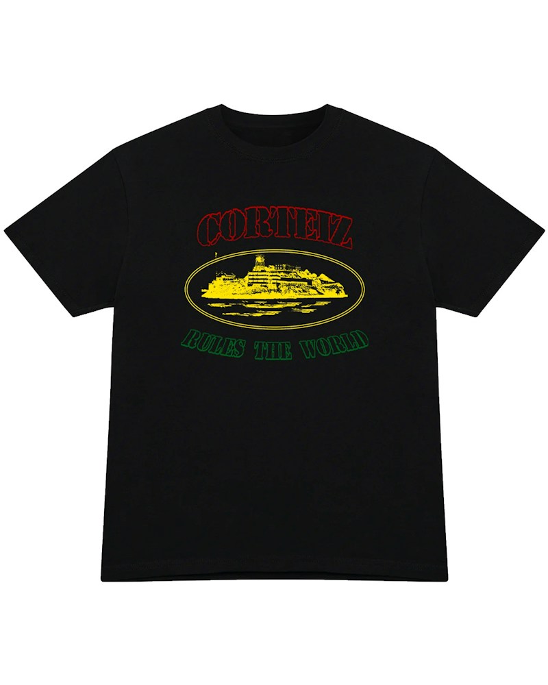 Corteiz Irie Alcatraz Tee - Black