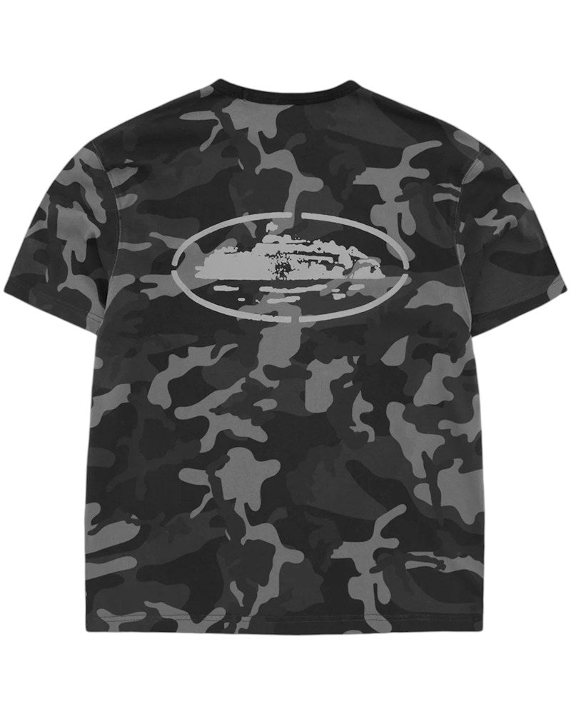 Corteiz Island Hybrid L/S Thermal - Black Camo
