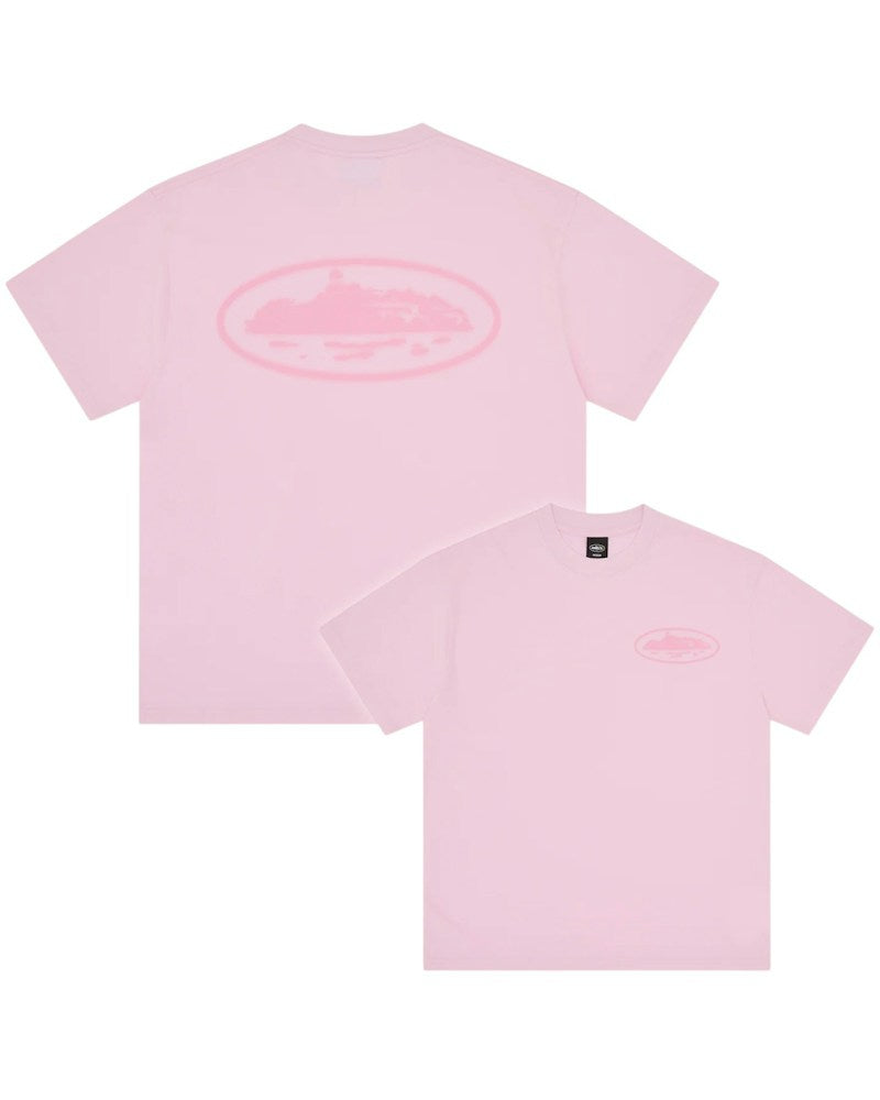 Corteiz Island Knockout Tee - Pink