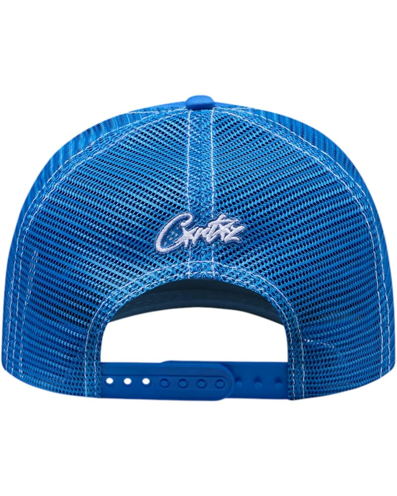 Corteiz Island Outline Trucker Hat - Blue