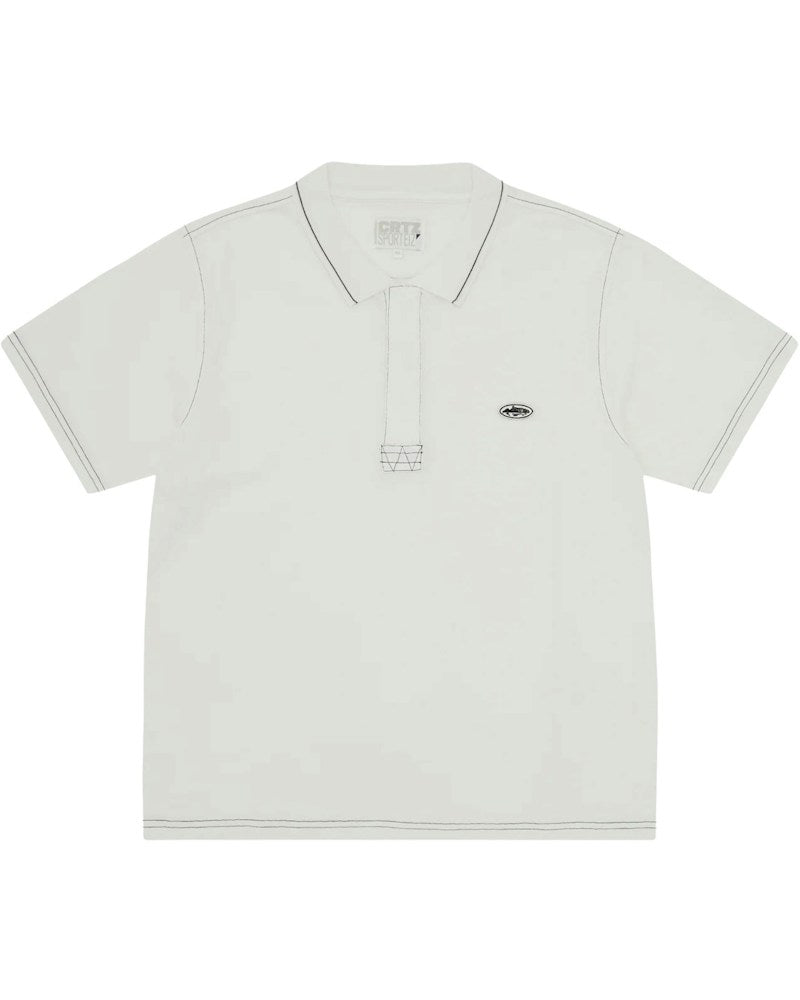 Corteiz Island Polo Shirt - Cream