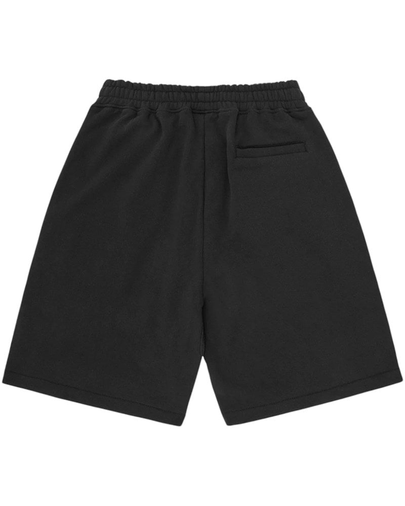 Corteiz Island Puff Print Sweatshort - Black