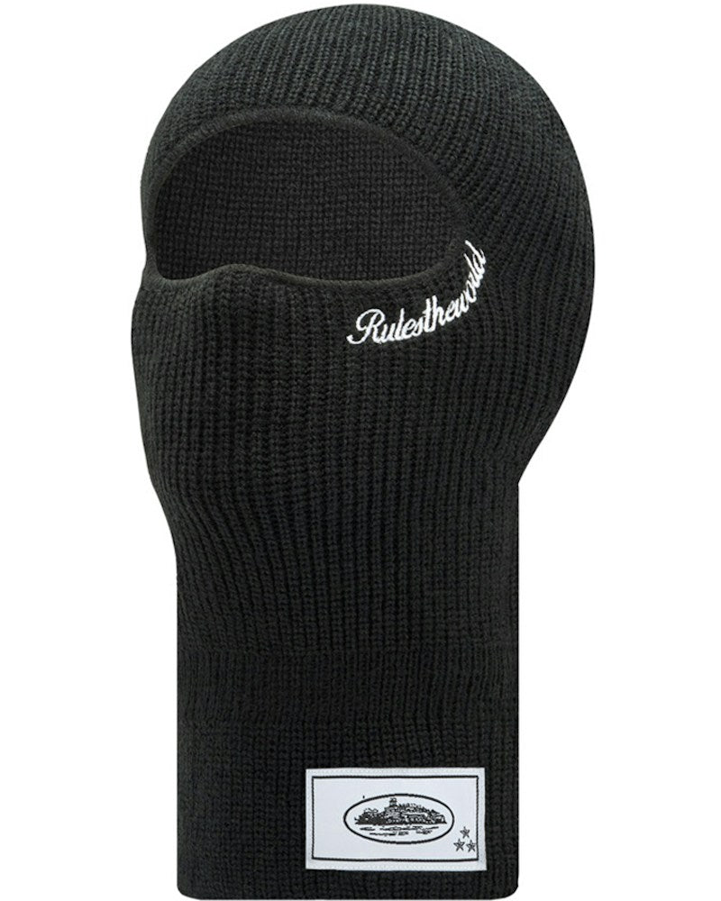 Corteiz Knit Balaclava - Black