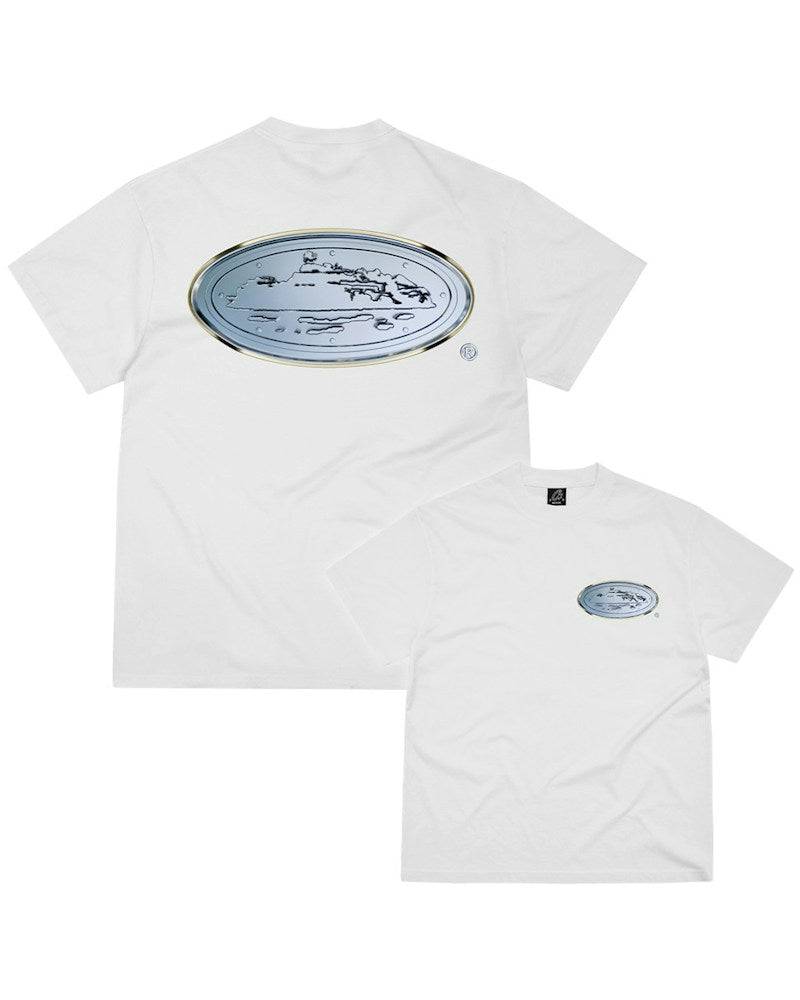 Corteiz Medallion Tee - White