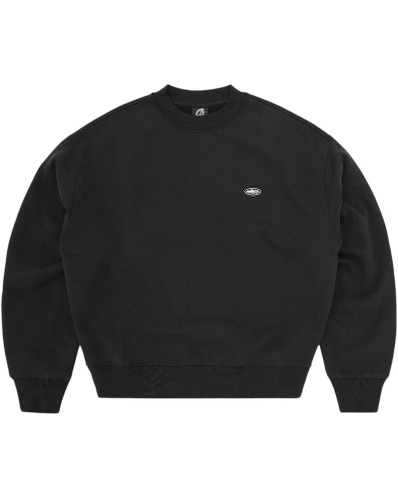 Corteiz Mini Island Crewneck - Black