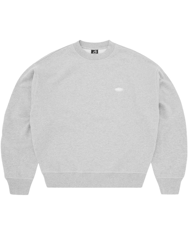 Corteiz Mini Island Crewneck - Heather Grey