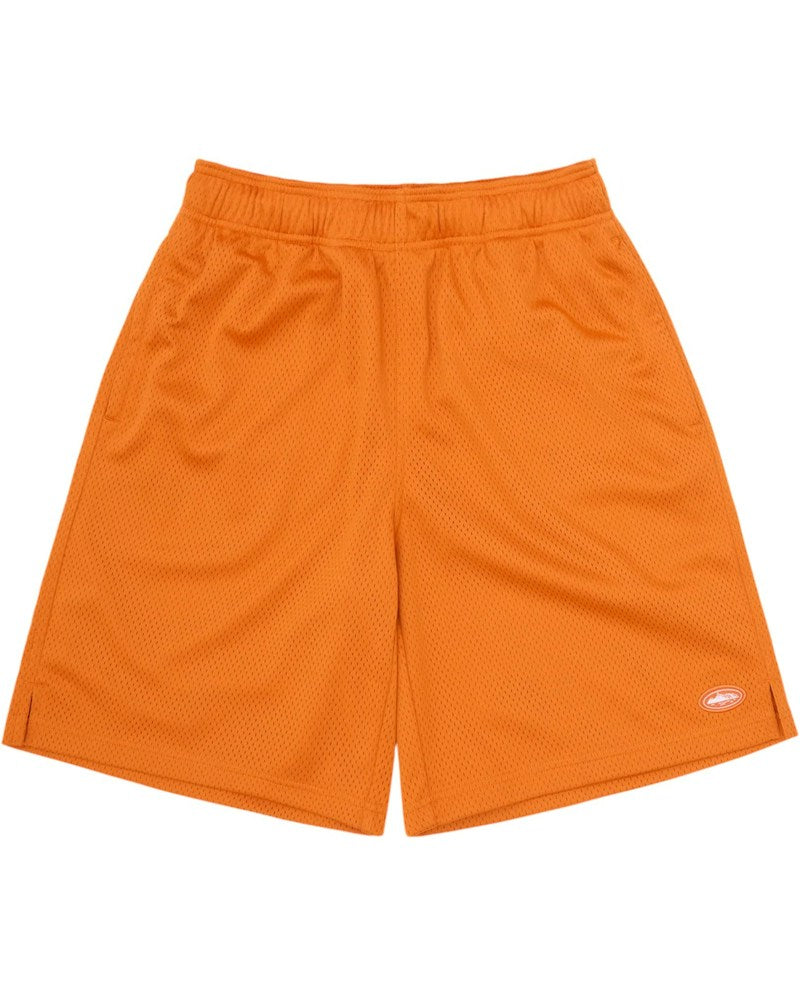 Corteiz Mini Island Mesh Short - Orange