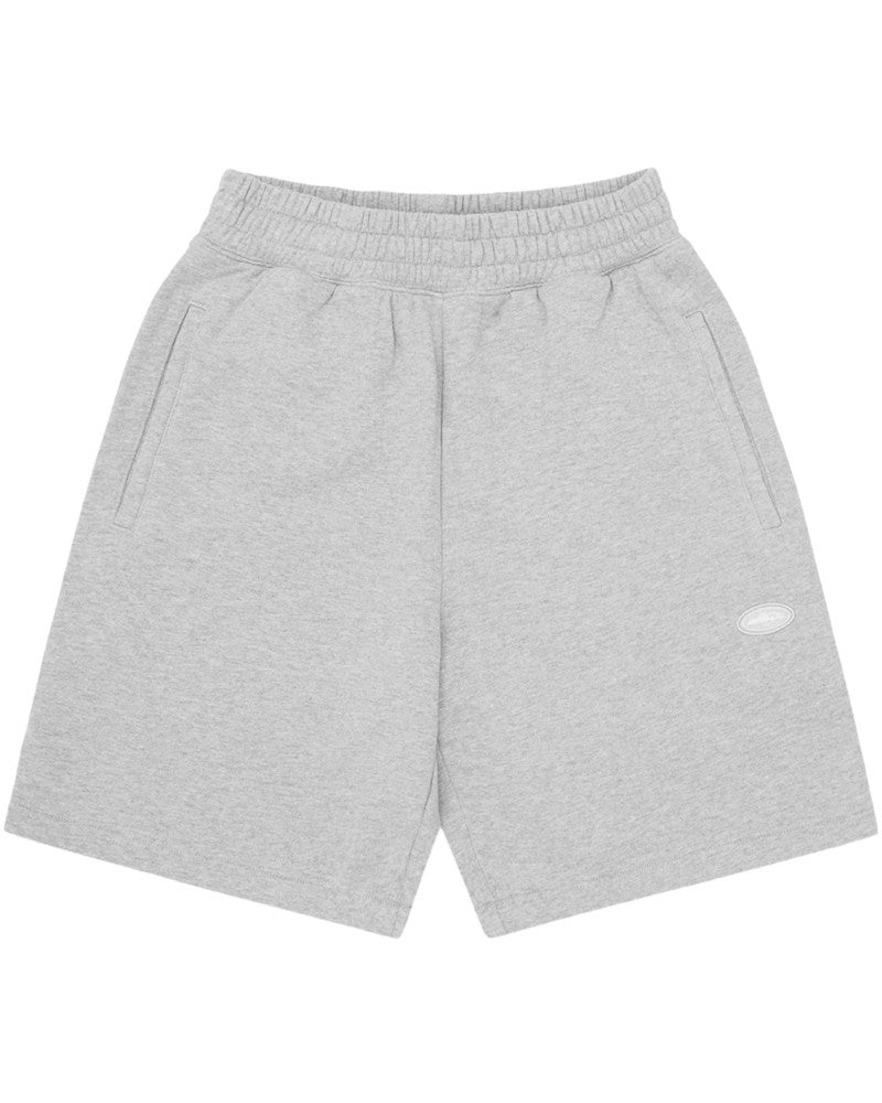 Corteiz Mini Island Sweatshort - Heather Grey