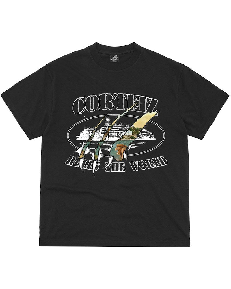 Corteiz Narnia Rip Tee - Black