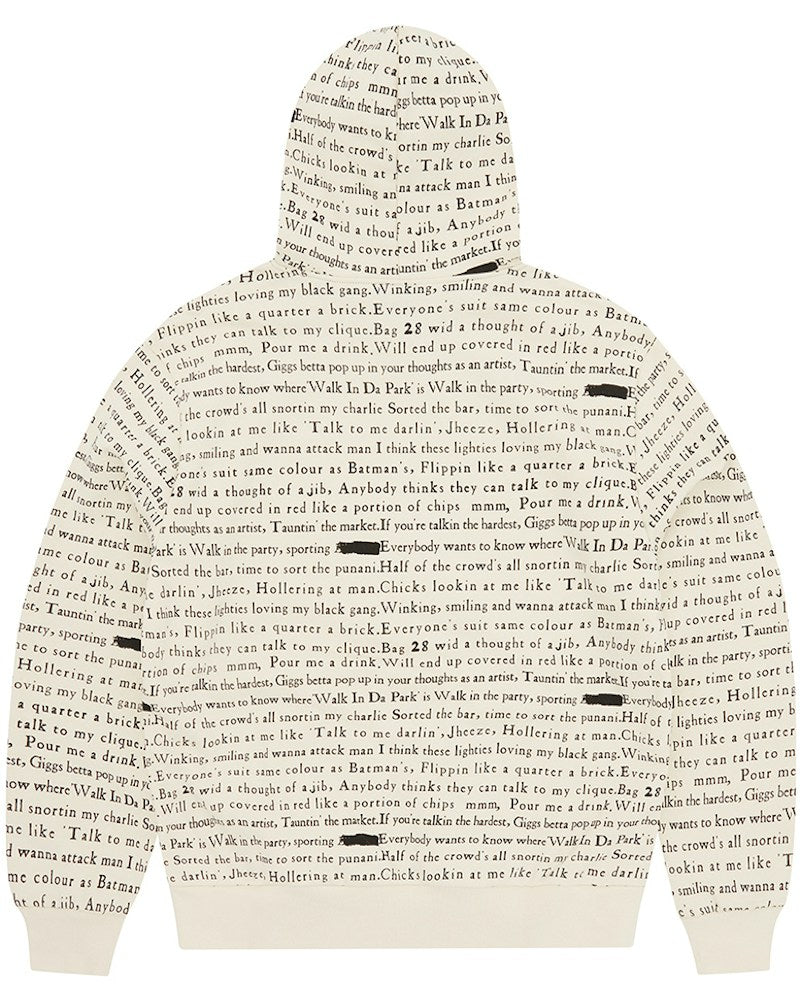Corteiz National Anthem Hoodie - Natural