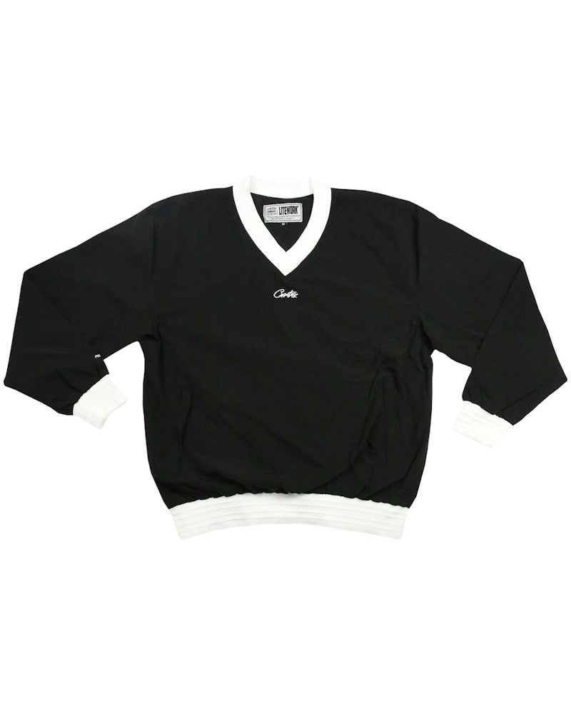 Corteiz Nylon Pullover - Black