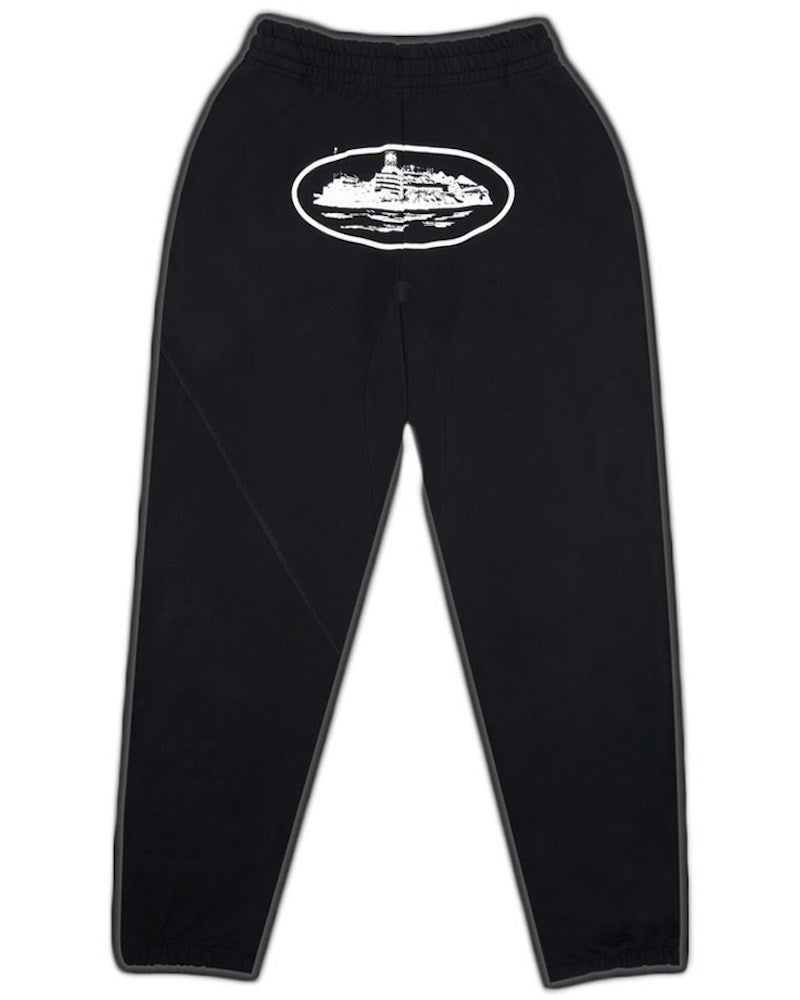 Corteiz OG Alcatraz Joggers - Black