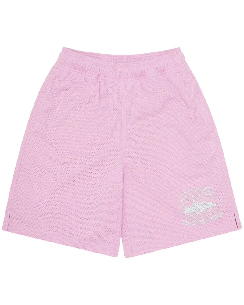 Corteiz OG Alcatraz Mesh Short - Pink