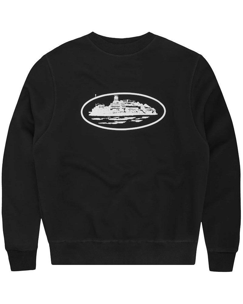 Corteiz OG Alcatraz Sweatshirt - Black