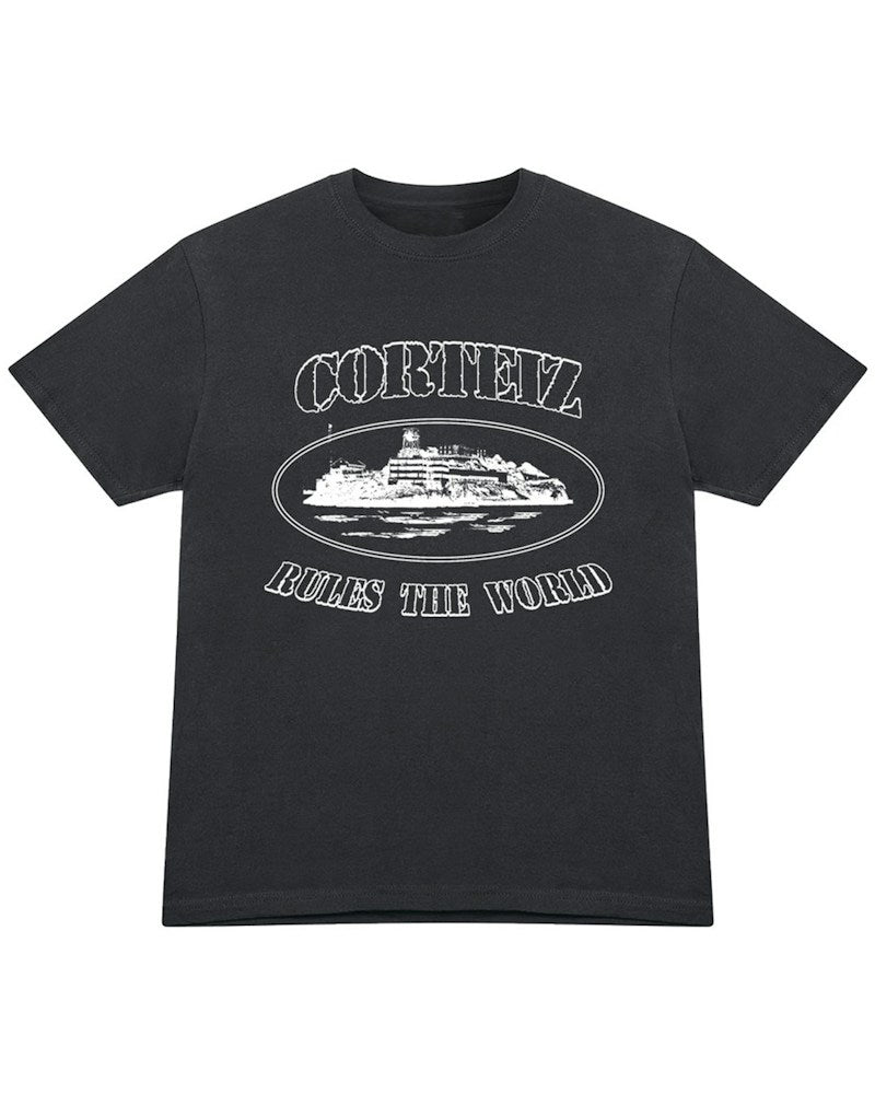 Corteiz OG Alcatraz T-Shirt - Black