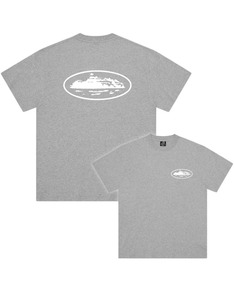 Corteiz OG Island Tee - Heather Grey
