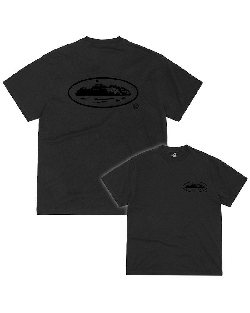 Corteiz OG Island Tee - Triple Black
