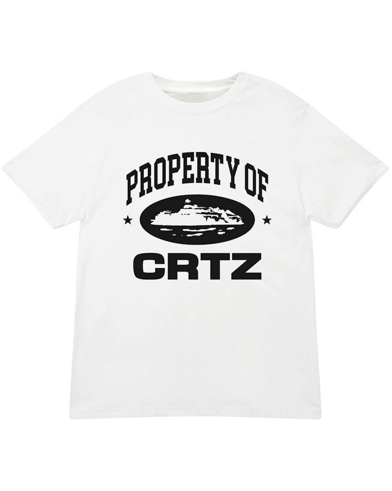Corteiz OG Property Of Crtz T-shirt - White