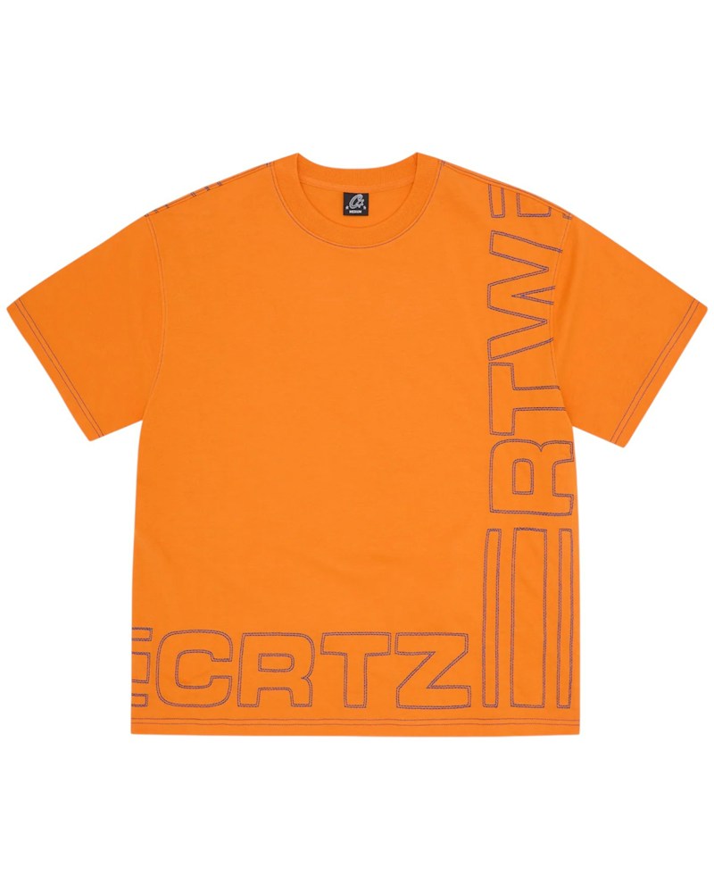 Corteiz Outline Heavyweight Tee - Orange