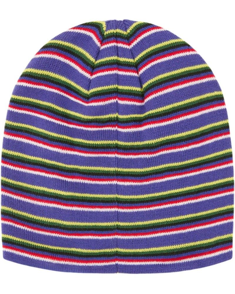 Corteiz Peek-A Beanie - Navy/Multi