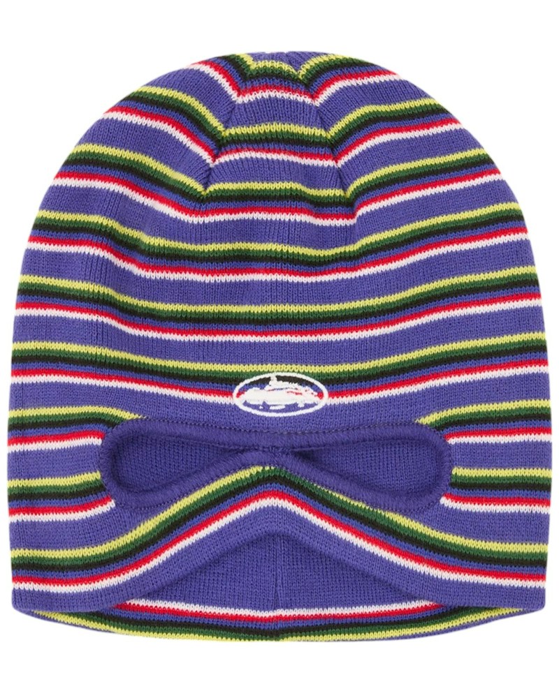 Corteiz Peek-A Beanie - Navy/Multi