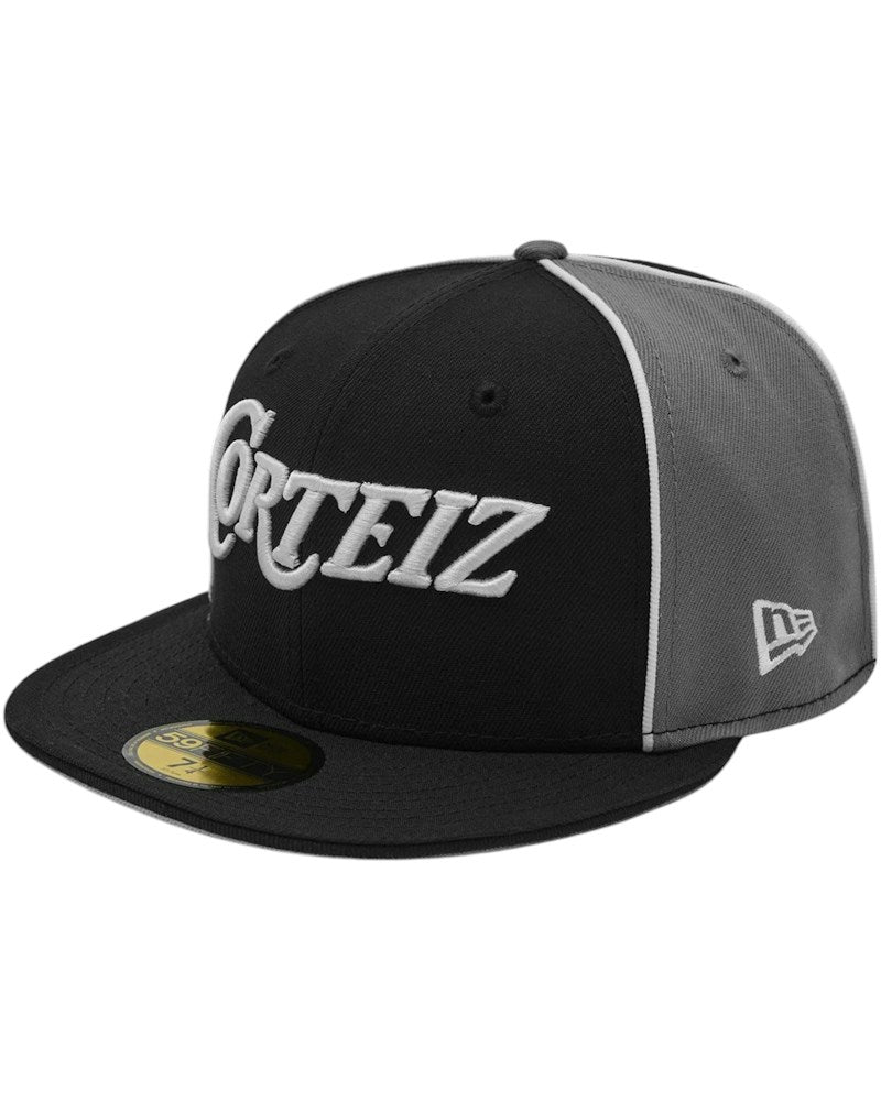 Corteiz Pirate Radio New Era Fitted 59Fifty Cap - Black/Grey
