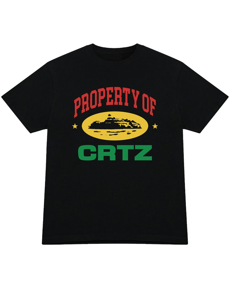 Corteiz Property Of Crtz Carni T-shirt - Black