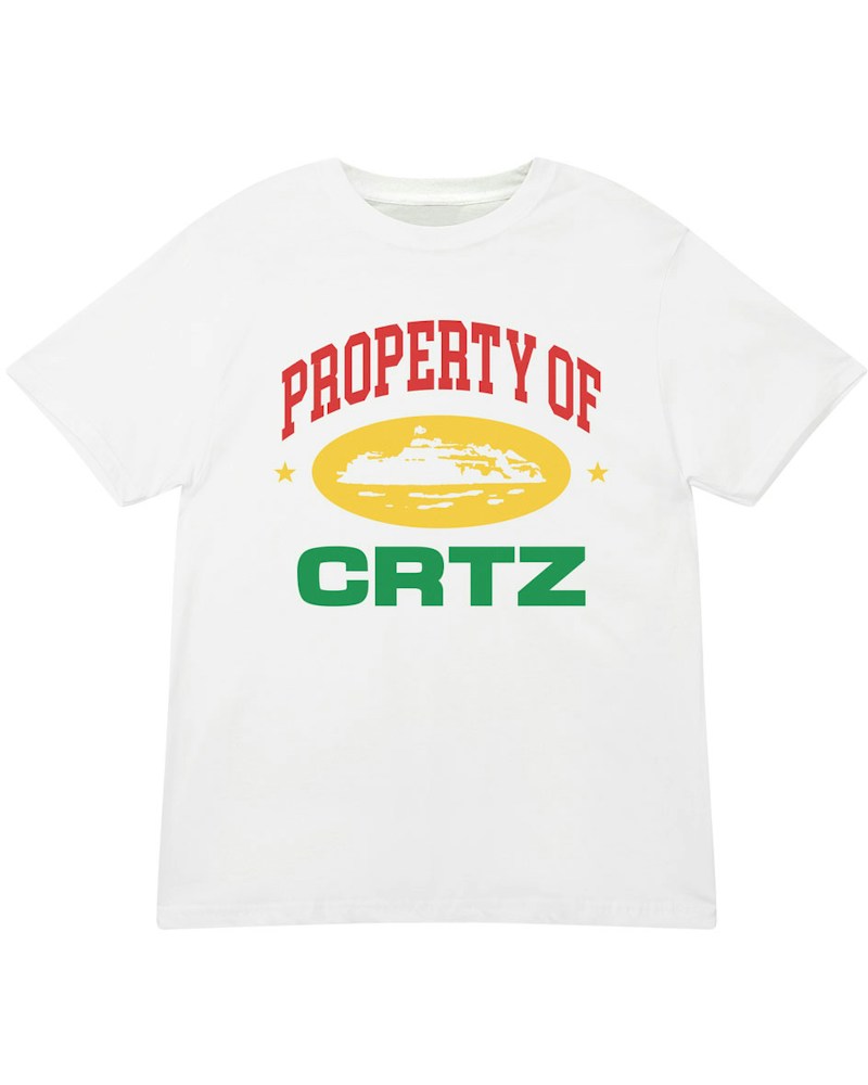 Corteiz Property Of Crtz Carni T-shirt - White