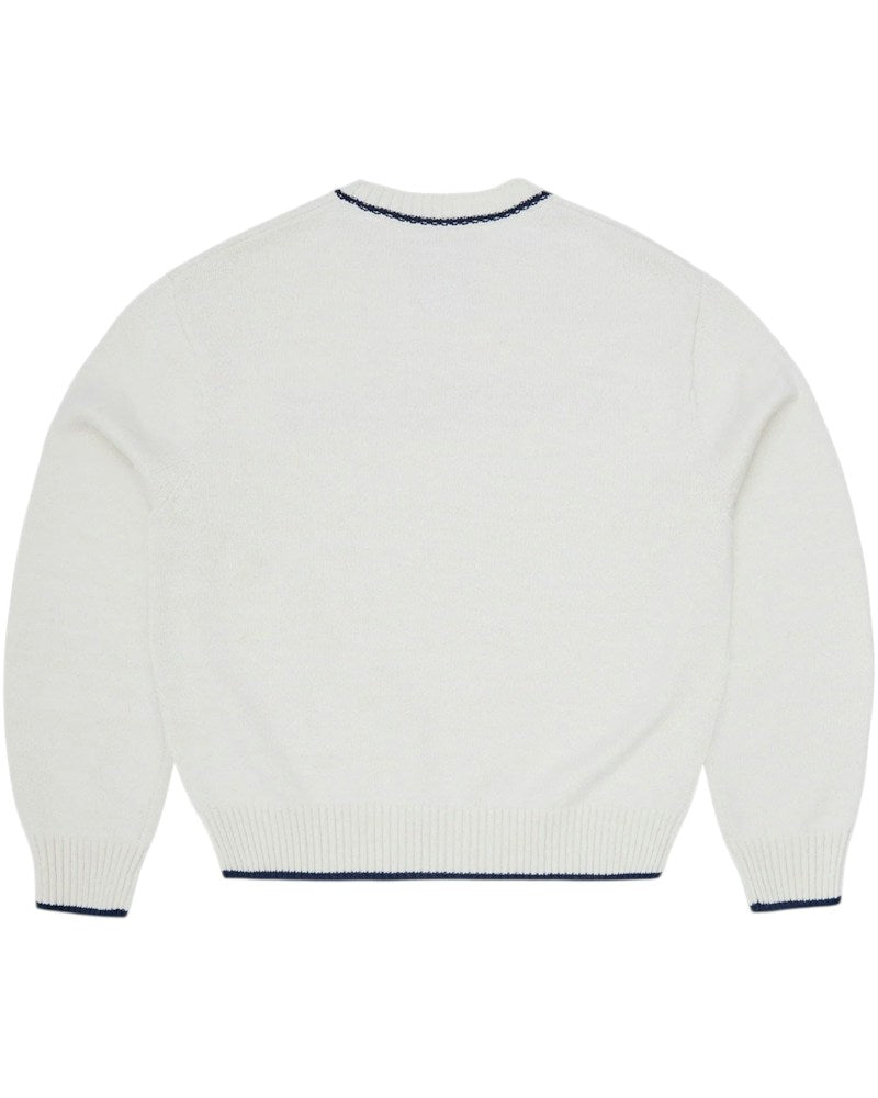 Corteiz RSLM Knit Crewneck - Cream