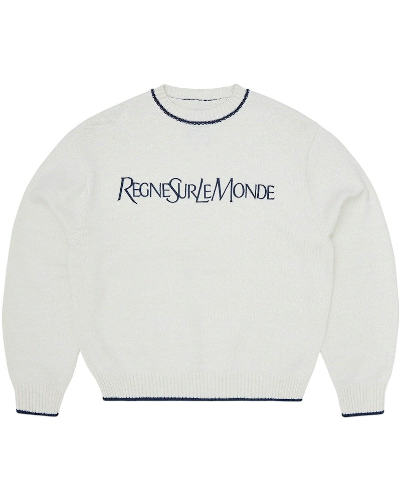 Corteiz RSLM Knit Crewneck - Cream