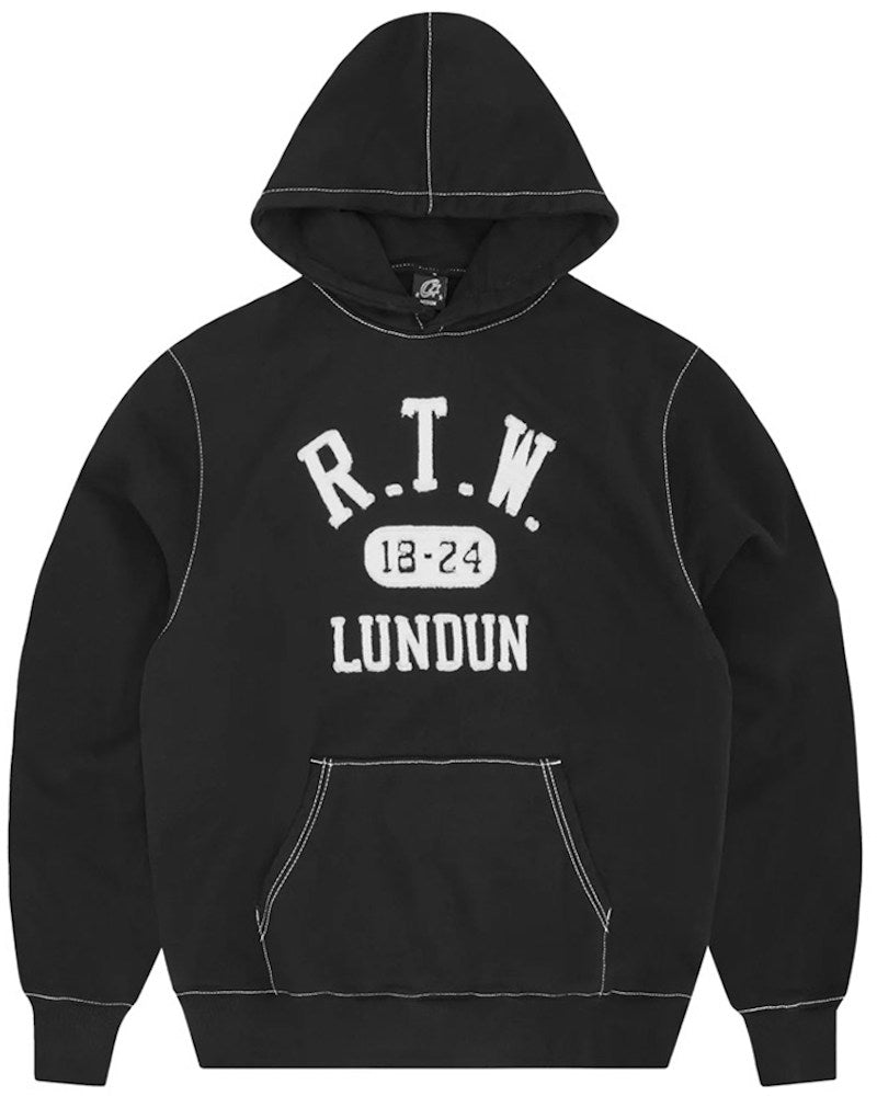Corteiz RTW College Hoodie - Black