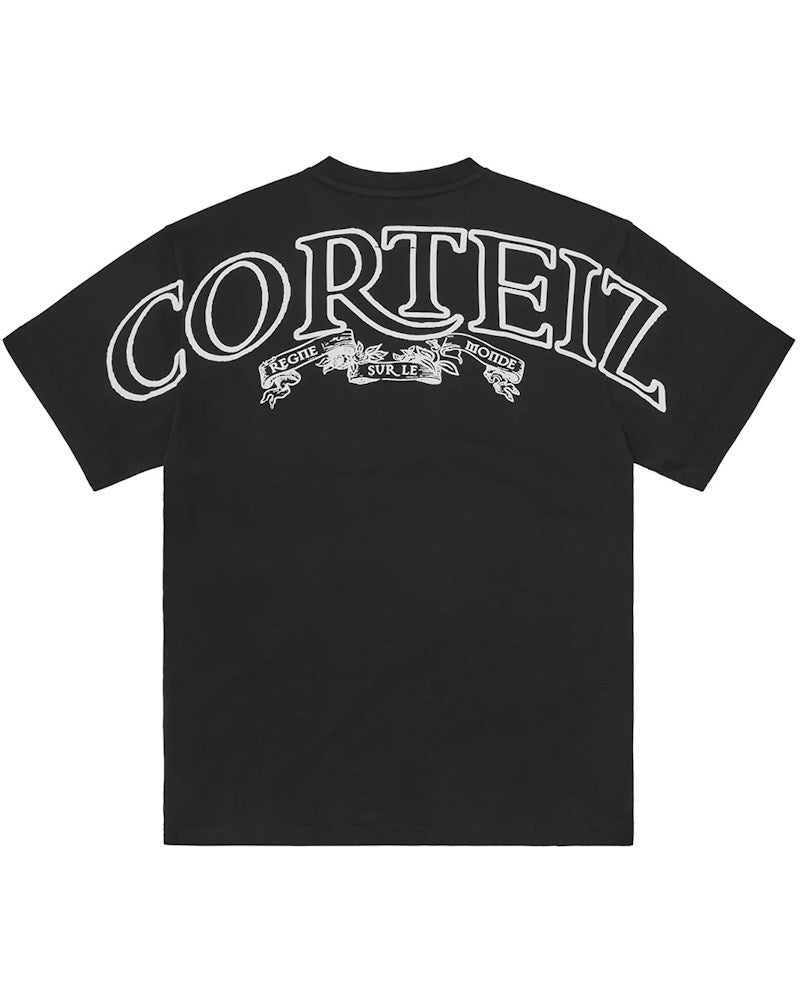 Corteiz Royale Heavyweight Tee - Black