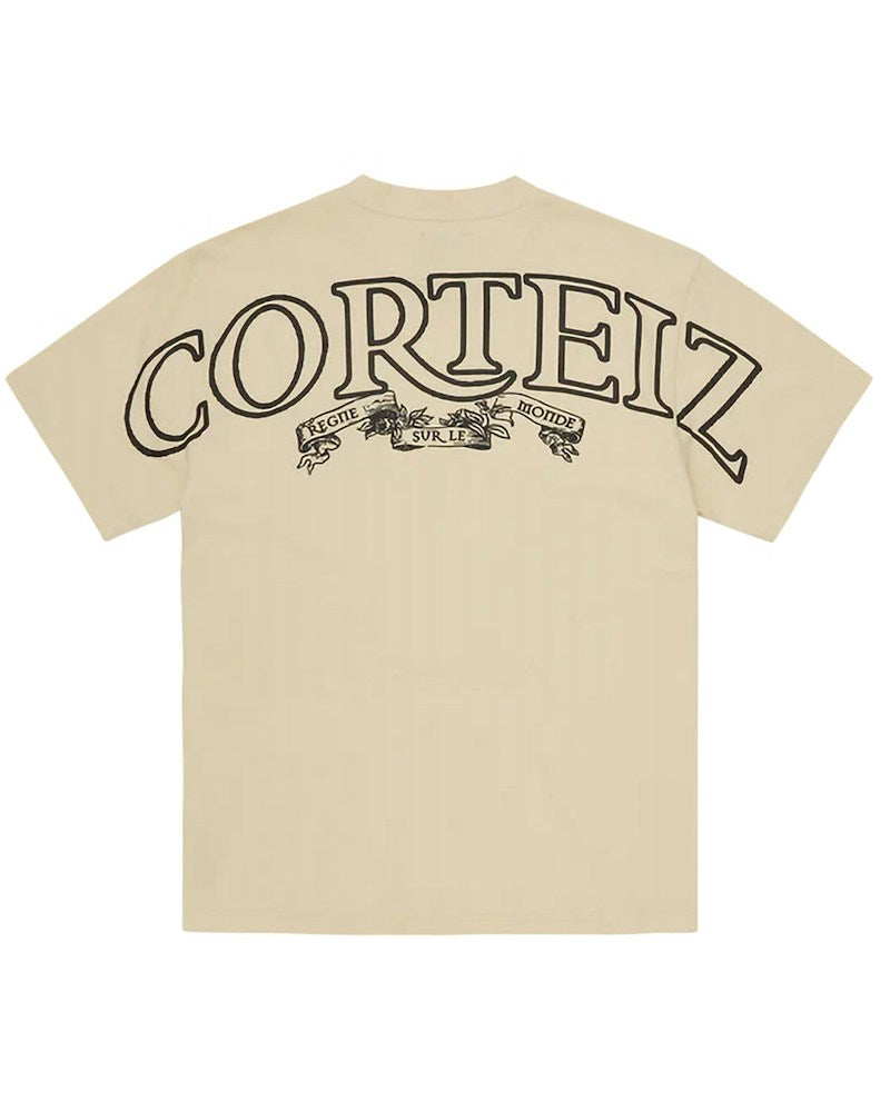 Corteiz Royale Heavyweight Tee - Cream
