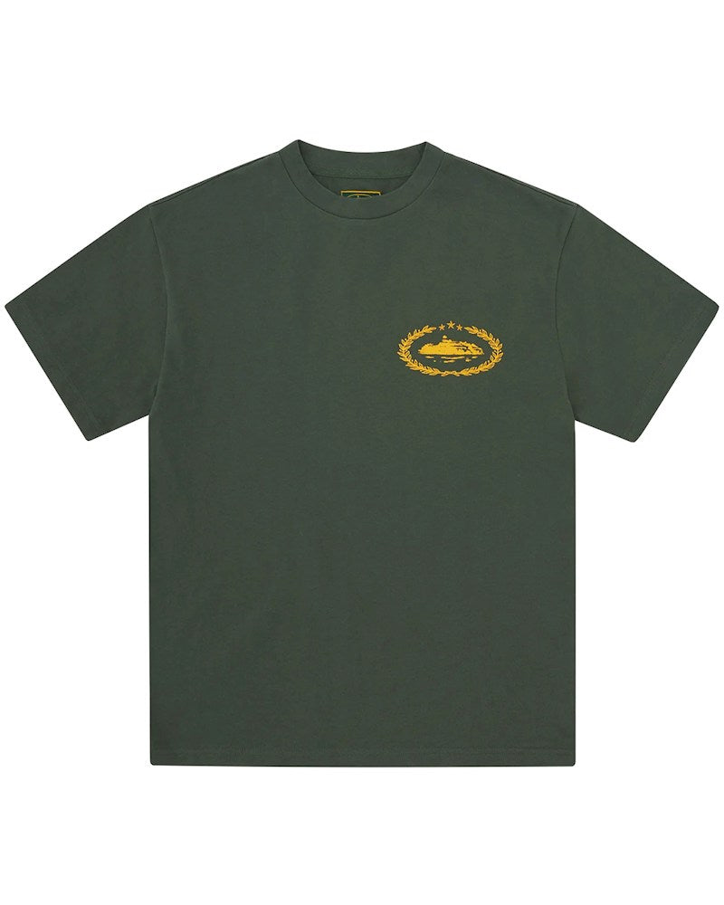 Corteiz Royale Heavyweight Tee - Forest Green