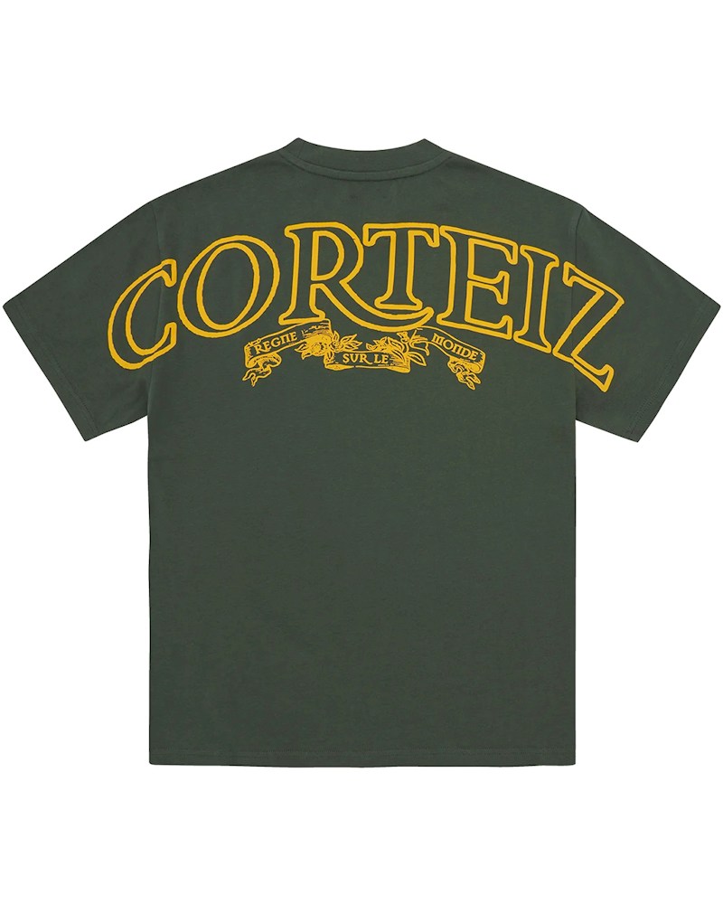 Corteiz Royale Heavyweight Tee - Forest Green