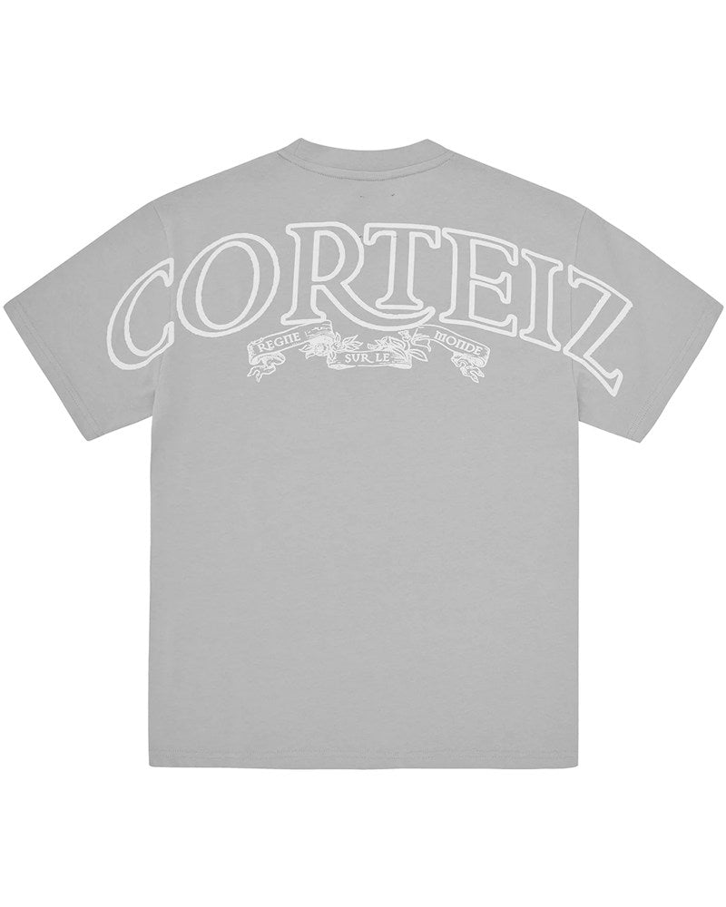 Corteiz Royale Heavyweight Tee - Grey
