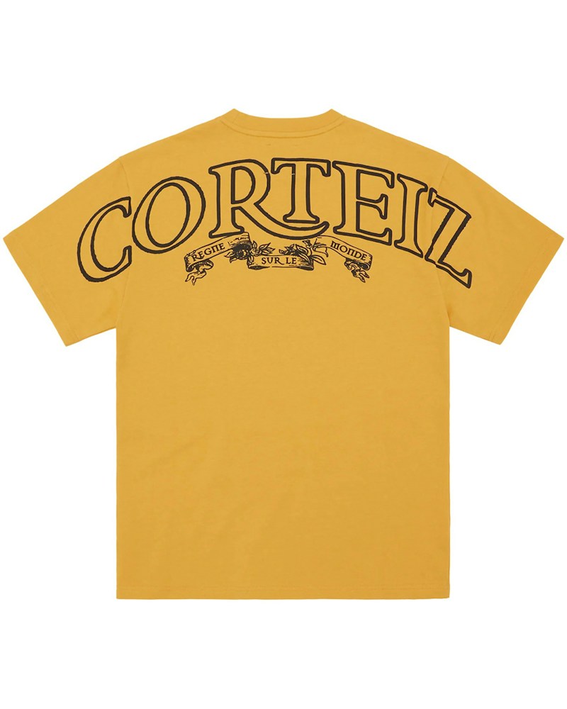 Corteiz Royale Heavyweight Tee - Mustard