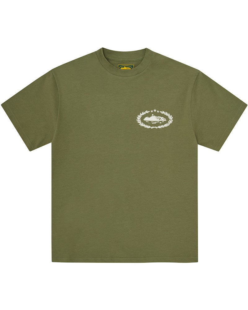 Corteiz Royale Heavyweight Tee - Olive