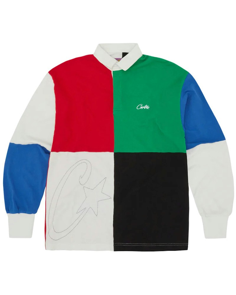 Corteiz Rugby Shirt - Multi