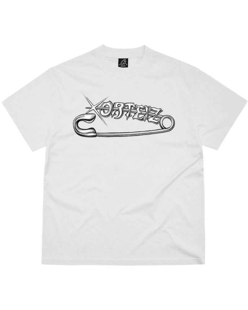 Corteiz Safety Pin Tee - White